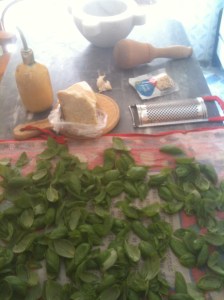 pesto al mortaio